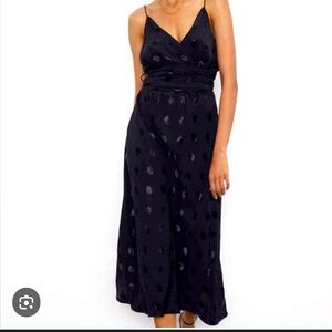 NWOT Zara Black Wrap Dress sz M